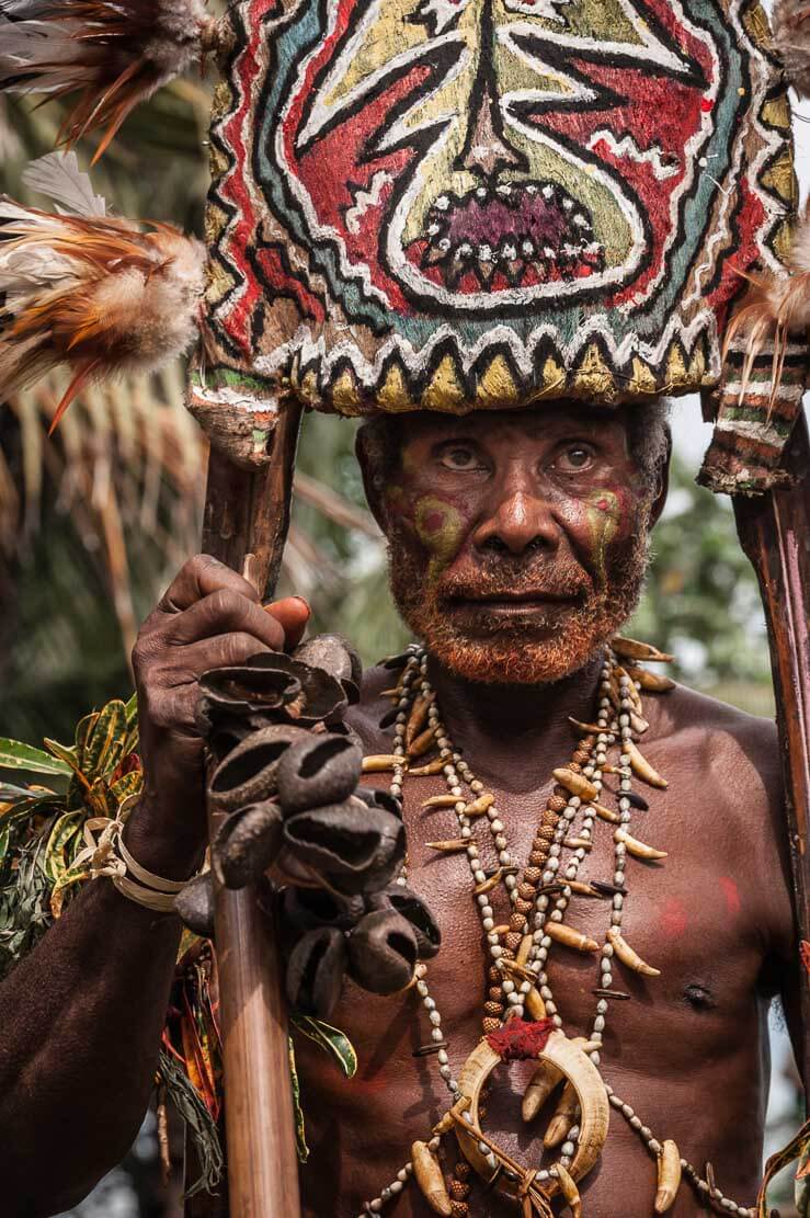 Papua New Guinea Gulf Province mask festival